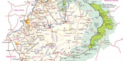 Kort af nákvæmar kort af Úsbekistan